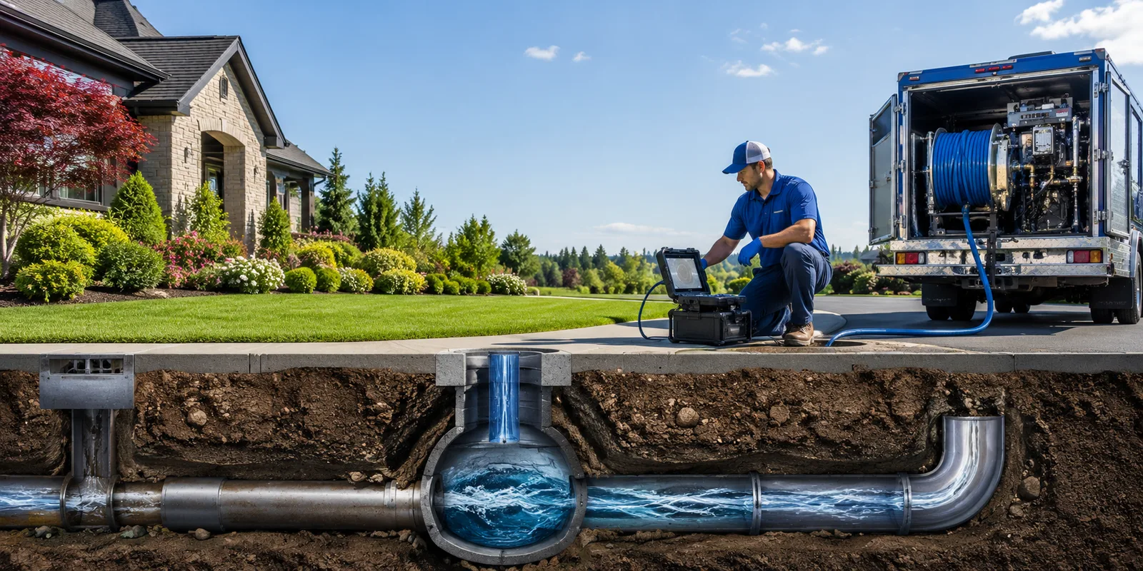 Drainage restoration information for Oregonia, OH